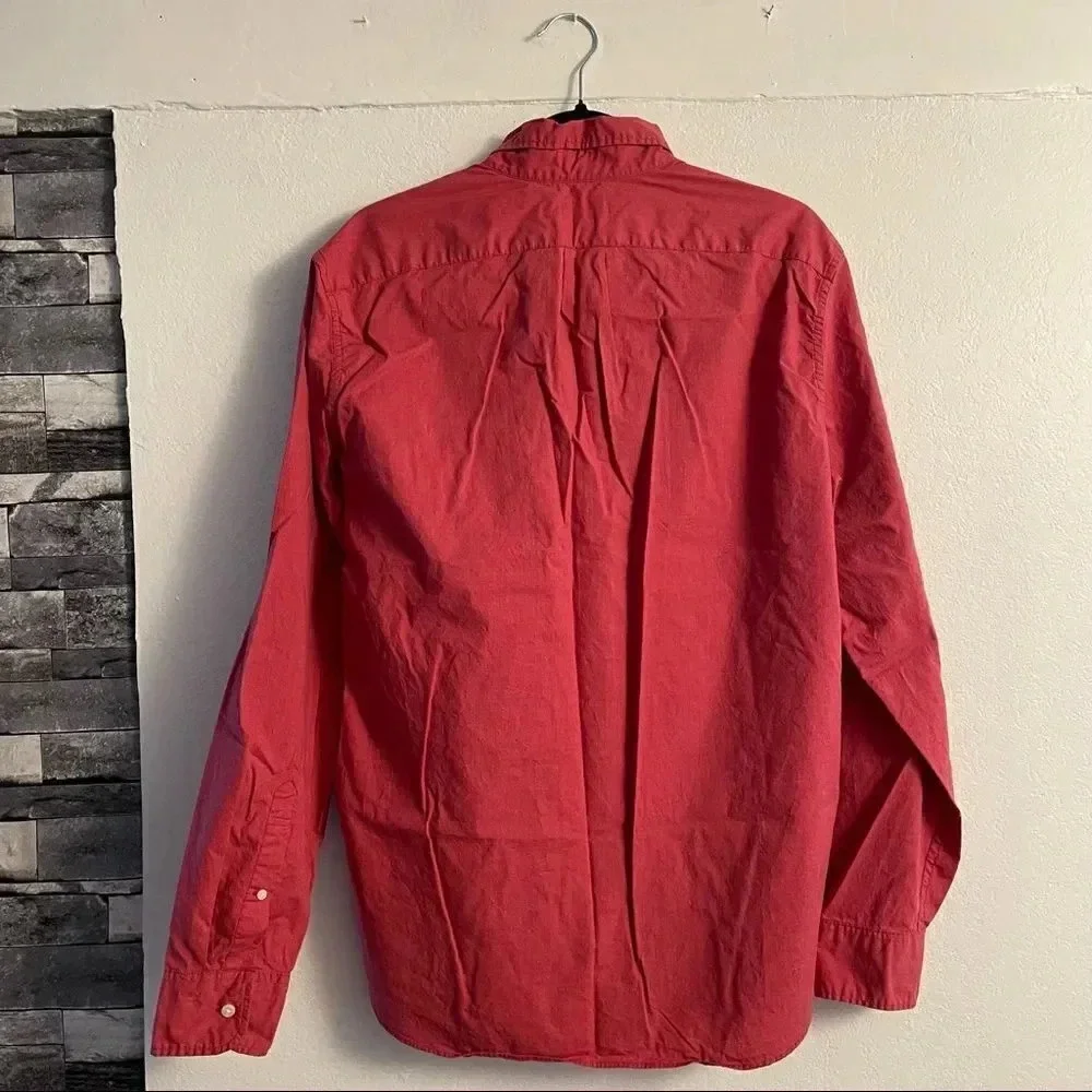 JCrew red button down